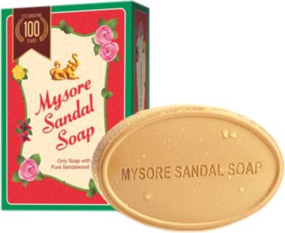 Lot De 8 Savons Mysore Sandal Au Santal Naturel - 75g Chacun - Neuf