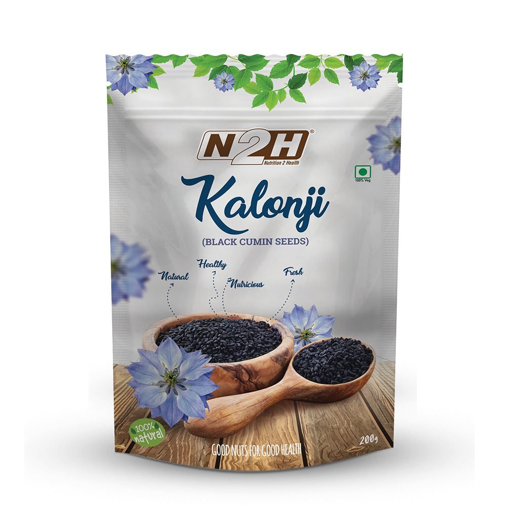 HOME DELIVERY Of N2H Kalonji Black Cumin Seeds - 200 Gram ORDER NOW